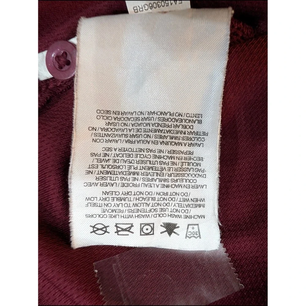 Nike Mens Kansas State Wildcats Dri-FIT Polo Shirt Maroon XXL NCAA Powercat Logo